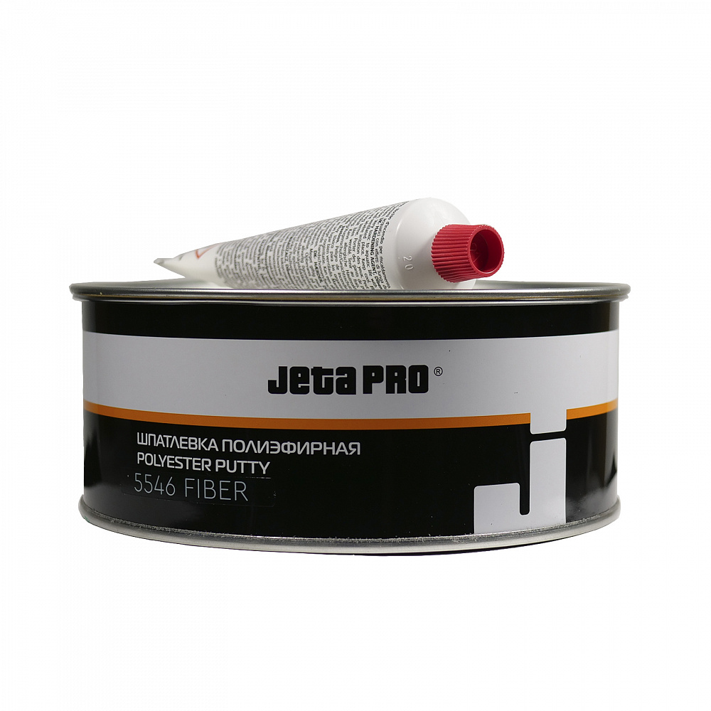 Шпатлевка со стекловолокном 1кг  FIBER, JETAPRO