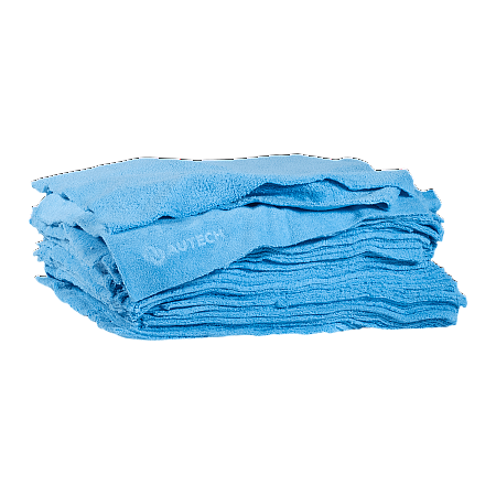 Профессиональная микрофибровая салфетка без оверлока (300шт в коробке) Au-241.100 AuTech 