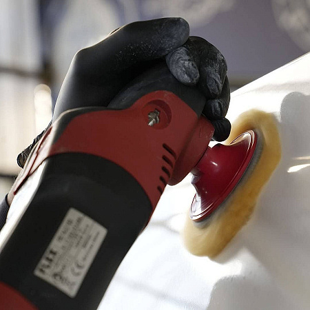 Полировальный круг, меховой из скрученной овечьей шерсти, Ø126*25 мм, Twisted Wool Pad KochChemie