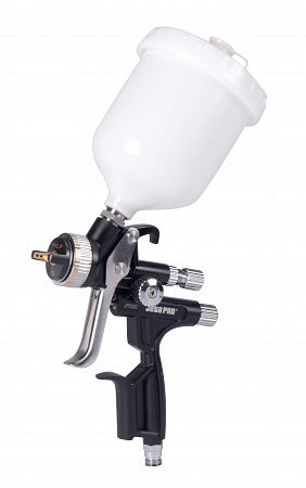 Краскопульт JP5000 HVLP,сопло 1,3мм JETAPRO, верхний пластиковый бачок 0,6 л