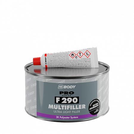 Шпатлевка 290 PRO ULTRA LIGHT Multifille Бежевая 0,2л BODY