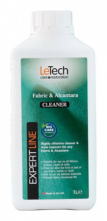 Средство для чистки ткани и алькантары (Fabric&Alcantara Cleaner), 1000 мл, LeTech