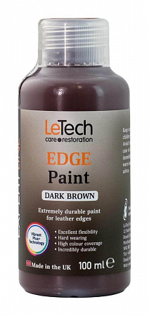 Краска для уреза кожи (Leather Edge Paint) Imperial Red / 100 мл / LeTech