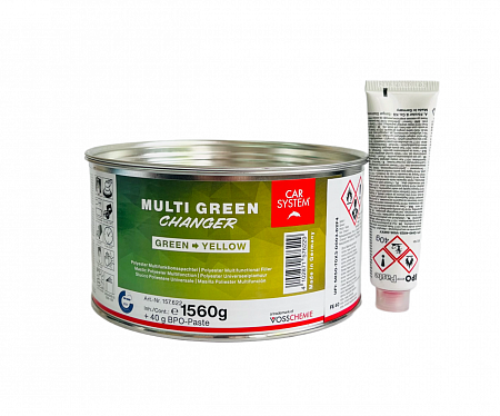 Шпатлевка универсальная / 1,6кг / Multi Green Changer  / CARSYSTEM