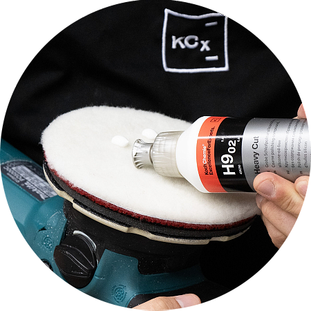 Полировальный круг меховой Lambswool Pad short for eccentric, 150 mm, KochChemie