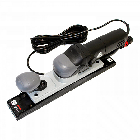 Машинка шлифовальная орбитальная электрическим. с БП 220В Ø=150мм, ход 2,5мм, 15отв  РУССКИЙ МАСТЕР