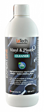 Средство для чистки пластика и винила (Vinyl & Plastic Cleaner), 500 мл, LeTech