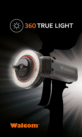 Светодиодный фонарик TRUE LIGHT для крепления на краскопульт, WALCOM