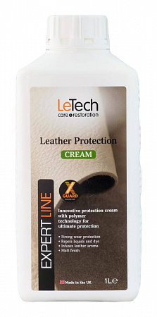 Защитный крем для кожи (Leather Protection Cream) X-GUARD PROTECTED/ 500 мл / LeTech