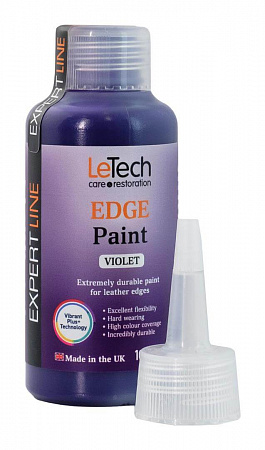 Краска для уреза кожи (Leather Edge Paint) Navy Blue / 100 мл / LeTech