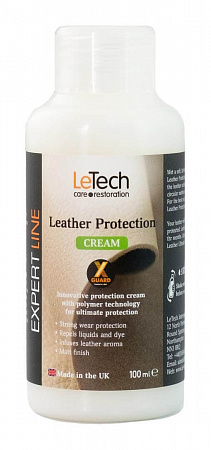 Защитный крем для кожи (Leather Protection Cream) X-GUARD PROTECTED/ 500 мл / LeTech