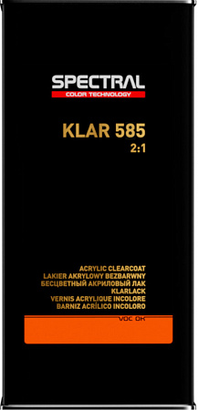 Лак VHS акриловый 2К (2+1) 5л Klar 585 SPECTRAL