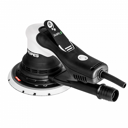 Машинка шлифовальная ротор-орбитальная SCORPIO E орбит.ход 6мм 350Вт MULTIHOLE SLIM 48отв. липа Velcro 150мм RUPES/RX 256A