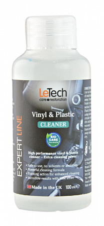 Средство для чистки пластика и винила (Vinyl & Plastic Cleaner), 100 мл, LeTech