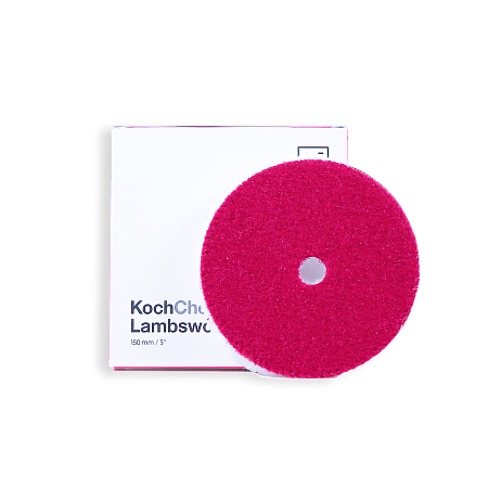 Полировальный круг меховой Lambswool Pad short for eccentric, 150 mm, KochChemie