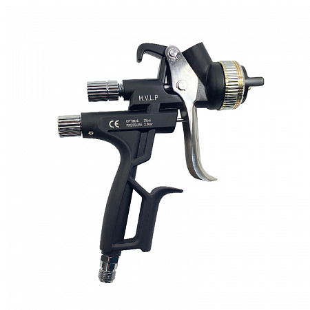 Краскопульт JP5000 HVLP,сопло 1,3мм JETAPRO, верхний пластиковый бачок 0,6 л