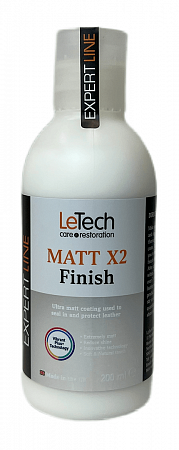 Гиперматовое покрытие (Leather MATT X2) HyperMatt + SoftTouch Coating, 200 мл, LeTech