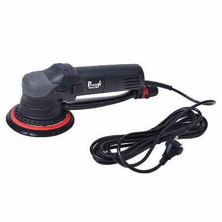 Машинка орбитальная шлифовальная электрическая ES-612 150мм, ход 12мм, 220В 600Вт Русский Мастер