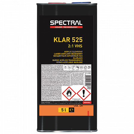 Лак VHS акриловый 2К (2+1) 5л Klar 525-00 SPECTRAL