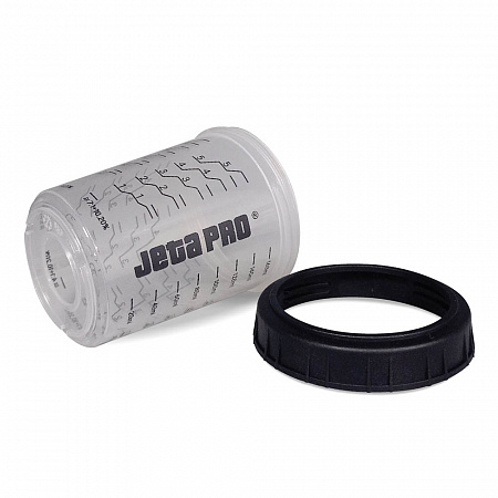 Емкость многоразовая с мерной шкалой 350мл для системы Jeta Pro Paint System (JPPS)