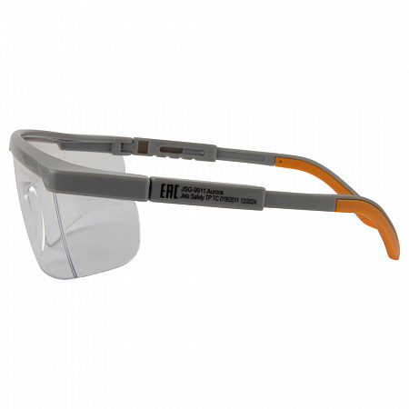 Очки защитные открытого типа, прозрачные линзы, Aurora, JetaPro