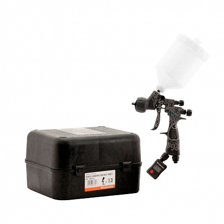 Краскопульт Genesi CARBONIO 360 EVO GEO VARANGI, сопло 1,3 мм, верхний бачок 0,68л