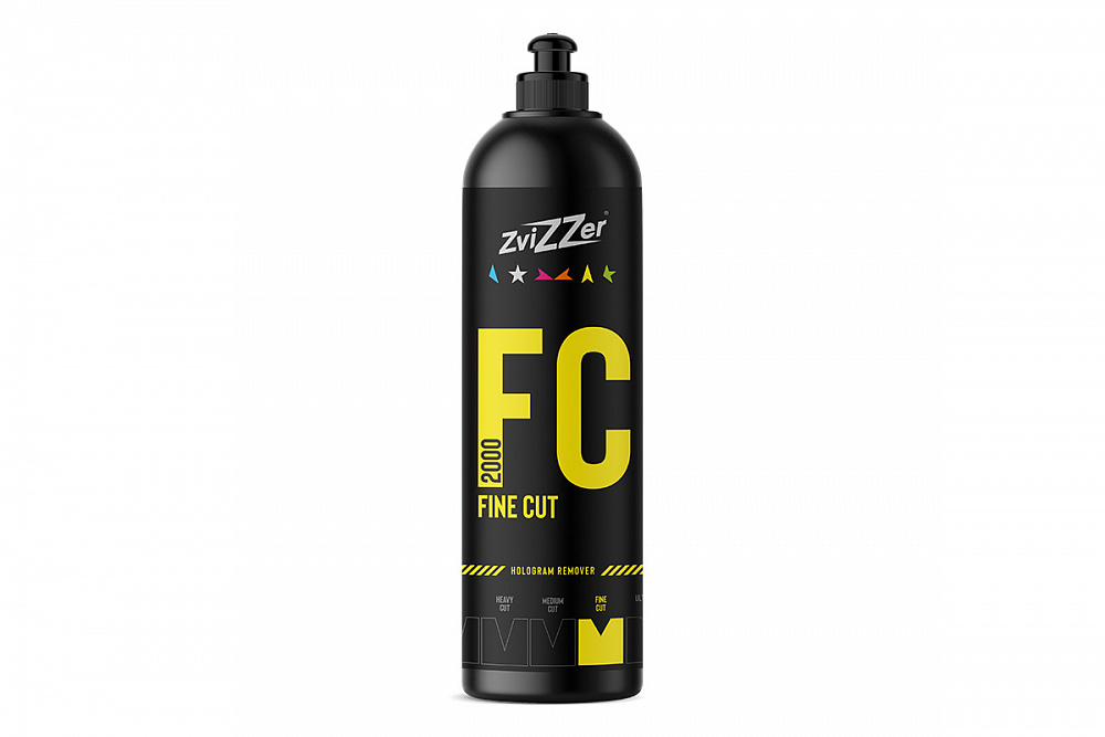 FC 2000 Fine Cut - Антиголограммная полировальная паста, 750ml  ZviZZer