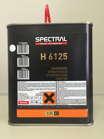 Отвердитель стандартный 2,5л Н6125 CR (для лака Klar 535,575) SPECTRAL