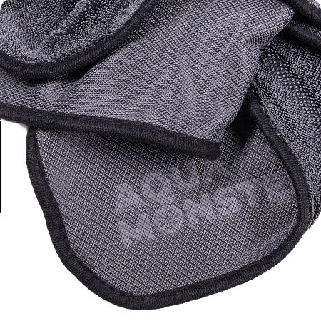Полотенце для сушки, обметка краев, чёрное, 60*90 см, 1000гр/м², AQUA MONSTER Autech