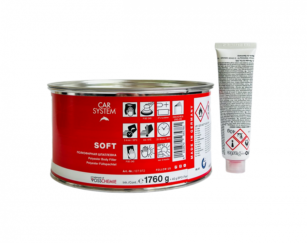 Шпатлевка наполняющая 1,8кг SOFT