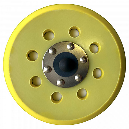 Диск-подошва для шлиф.машинок Ø 125мм 8отв. РУССКИЙ МАСТЕР