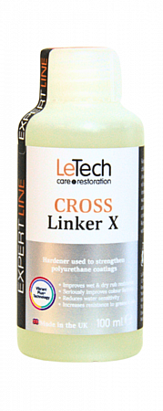 Закрепитель для полиуретановых покрытий (Leather Cross Linker X)/ 100 мл / LeTech
