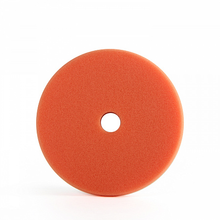 Полировальный диск  SANDWOX, средней жесткости, поверхность гладкая, оранжевый 150х30мм