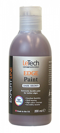 Краска для уреза кожи (Leather Edge Paint) Imperial Red / 100 мл / LeTech