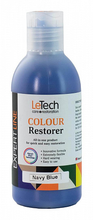 Средство для восстановления цвета кожи (Leather Colour Restorer) Black / 100 мл / LeTech