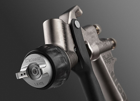 Краскопульт SLIM X-LIGHT HALO/HTE SR, сопло 1,3 мм, верхний бачок 0,68л, без манометра, WALCOM