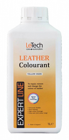 Краска для кожи (Leather Colourant) Yellow Oxide, Охра, 1000 мл, LeTech