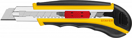 Нож с сегментированными лезвиями 18мм STAYER