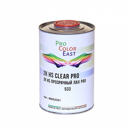 Лак акриловый HS 533  PRO  2+1 1л + 0,5л компл  ProColorEast