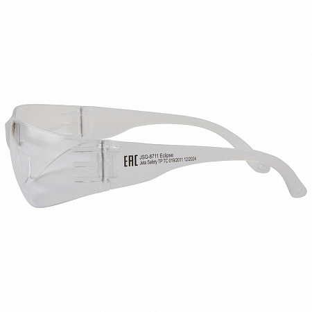 Очки защитные открытого типа, прозрачные линзы, Eclipse, JetaPro