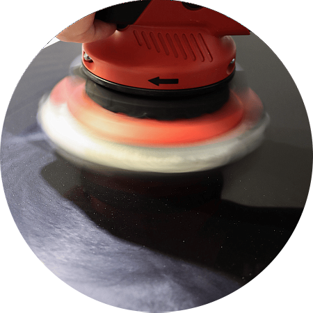 Lammfell-Pad - полировальный круг из натуральной овчины для работы с абразивными полиролями 180 mm