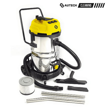 Пылесос для уборки помещений и автотранспорта, 3000 Вт. AUTECH