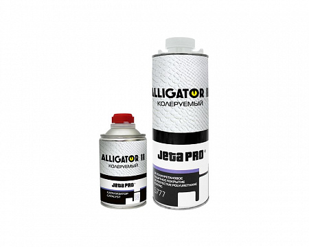 Защитное покрытие 2К Alligator II  (0.8+0.2кг) полиуретановое покрытие с катализатором, колеруемый