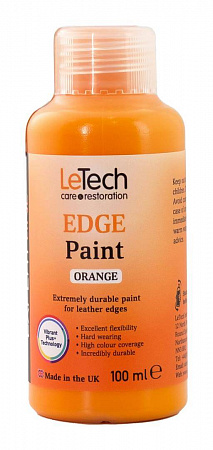 Краска для уреза кожи (Leather Edge Paint) Imperial Red / 100 мл / LeTech