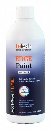 Краска для уреза кожи (Leather Edge Paint) Navy Blue, 145 мл, LeTech