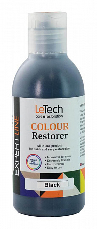 Средство для восстановления цвета кожи (Leather Colour Restorer) Black / 100 мл / LeTech