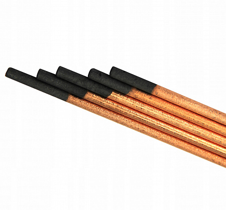 Углеродный  электрод лист железа Ø 10 x 300 GYS ( 5 шт в упаковке)