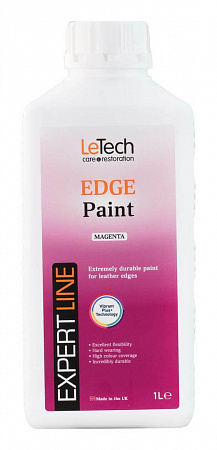 Краска для уреза кожи (Leather Edge Paint) Imperial Red / 100 мл / LeTech