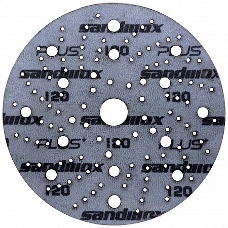 P150 PURPLE PLUS, Multi holes, Ø 150мм, Круг шлифовальный на пленочной основе