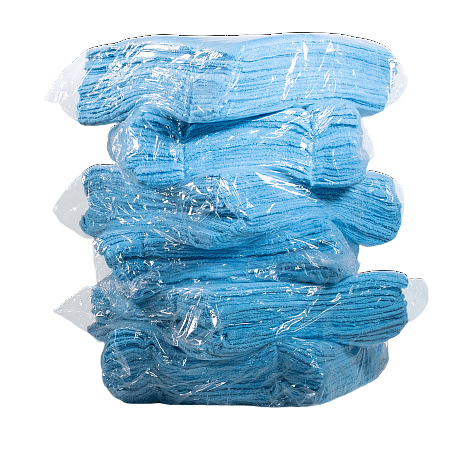 Профессиональная микрофибровая салфетка без оверлока (300шт в коробке) Au-241.100 AuTech 